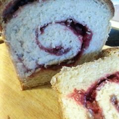 A picture of Cranberry Swirl Bread.