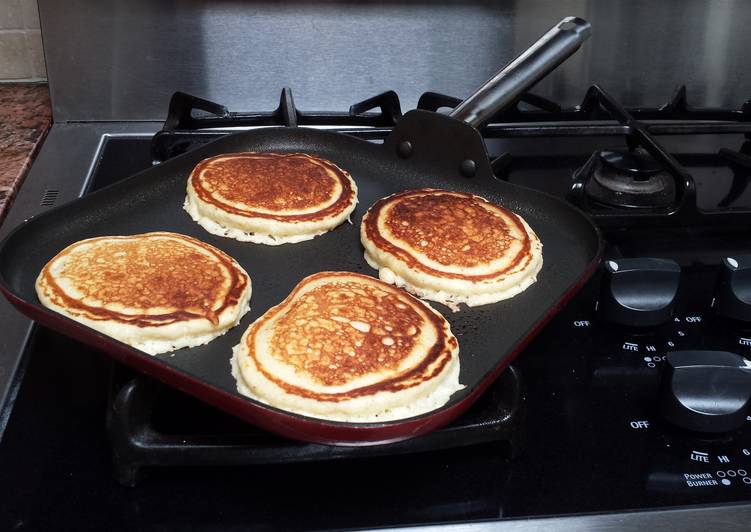Recipe of Homemade Ricotta Cheese Pancakes