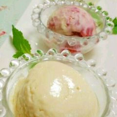 A picture of Rich and Smooth Tofu Cream Cheese Ice Cream.