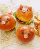 三隻小豬「松露舞菇起士漢堡」可愛高級味！