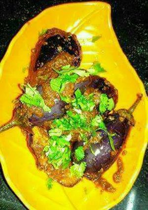 A picture of Khate mithe baingan.