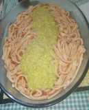 Fideos sin tacc con dos salsas