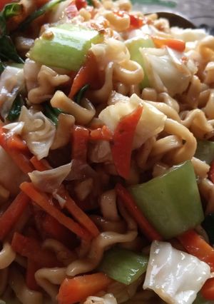 Foto resep Mie BurungDara Sayur Pedas