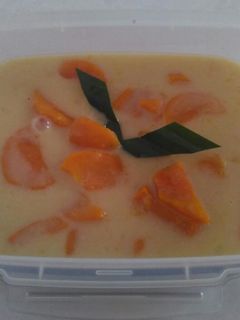 Foto resep Ubi merah kuah santan/ kolak ubi
