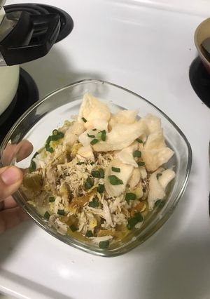 Foto resep Bubur Ayam Sakiceup (left over nasi soto ayam)