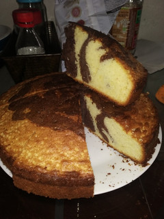 Una foto de Torta marmolada