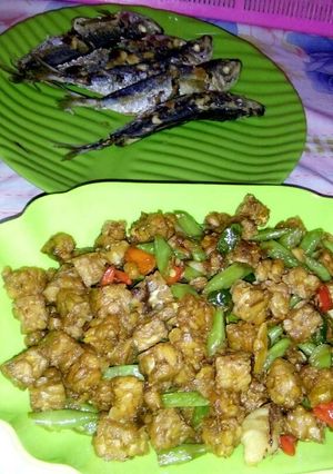 Foto resep Tumis buncis tempe ala2