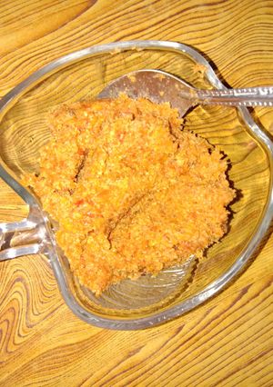 A picture of Gajjar Ka halwa.