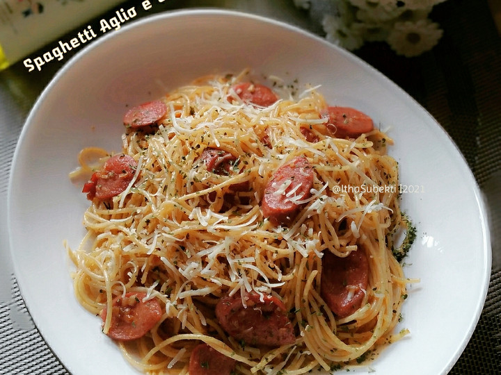 Bagaimana Membuat Spaghetti Aglio e Olio, Enak Banget
