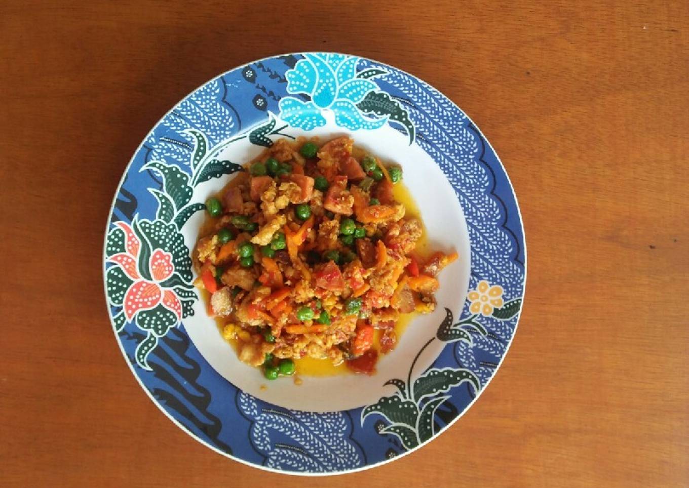 27«orak-arik telur pelangi