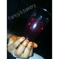 A picture of Hibiscus drink.