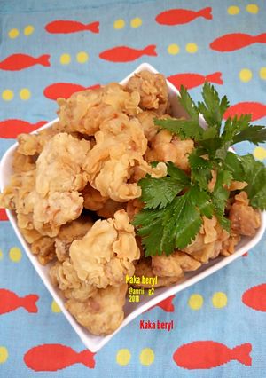 Foto resep Ayam goreng tepung cruncy... | Tanpa tepung bumbu