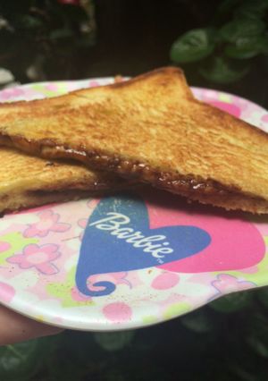 Foto resep Roti bakar milo keju