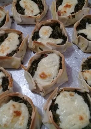 Una foto de Canastitas de acelga