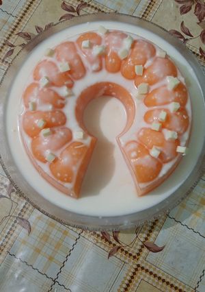 Foto resep Puding Mangga Keju