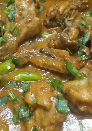 A picture of Chicken Masala.