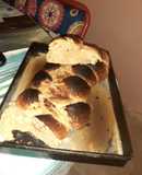 Trenza brioche de harina integral
