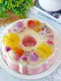 Pudding Cake Edible Flower