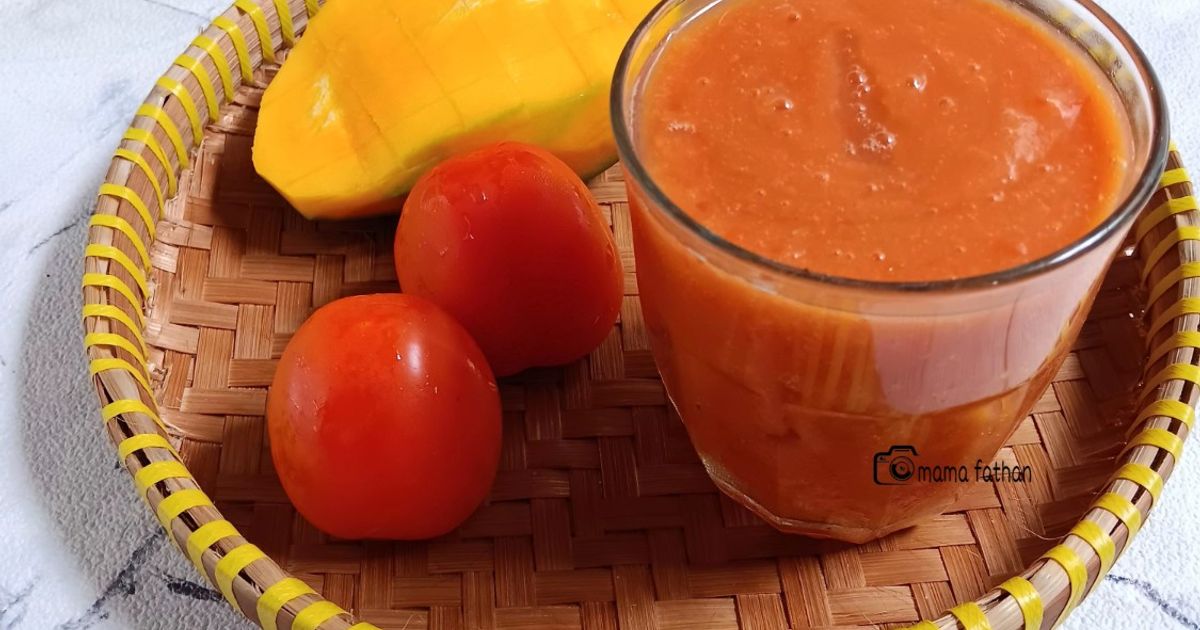 Jus tomat mangga