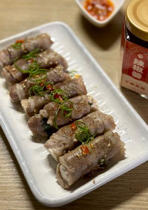 香辣紫蘇豆腐肉捲 的食譜成品照片