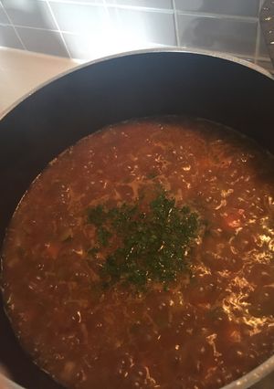صورة لوصفة شوربة الخضار