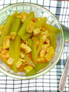 Foto resep Sayur labu siam tahu kuah santan