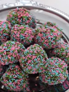 Una foto de Trufas de chocolate