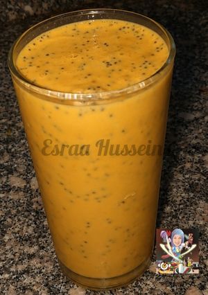 صورة لوصفة سموثي مانجو وشيا