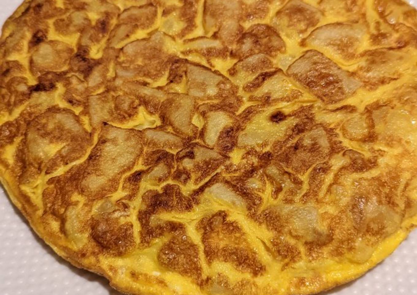 Tortilla de patatas (A mi manera)