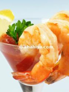 A picture of Shrimp Cocktail.