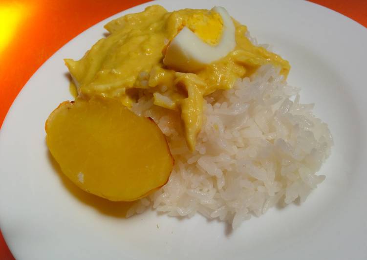 Steps to Prepare Favorite Aj?? de gallina (Peruvian dish)