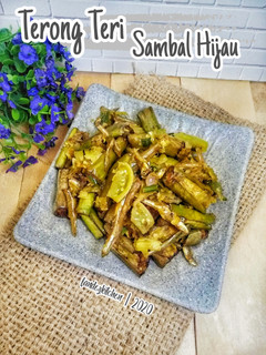 Foto resep Terong Teri Sambal Hijau
