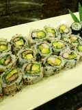 Eel Roll and California Roll