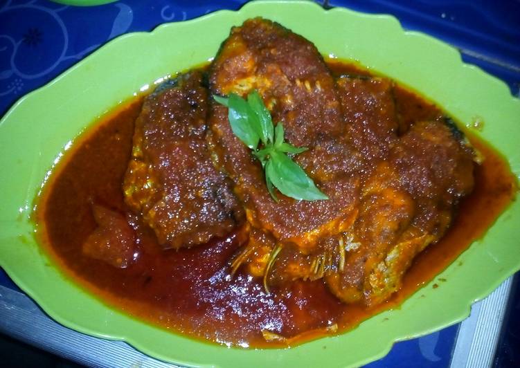 Balado ikan patin