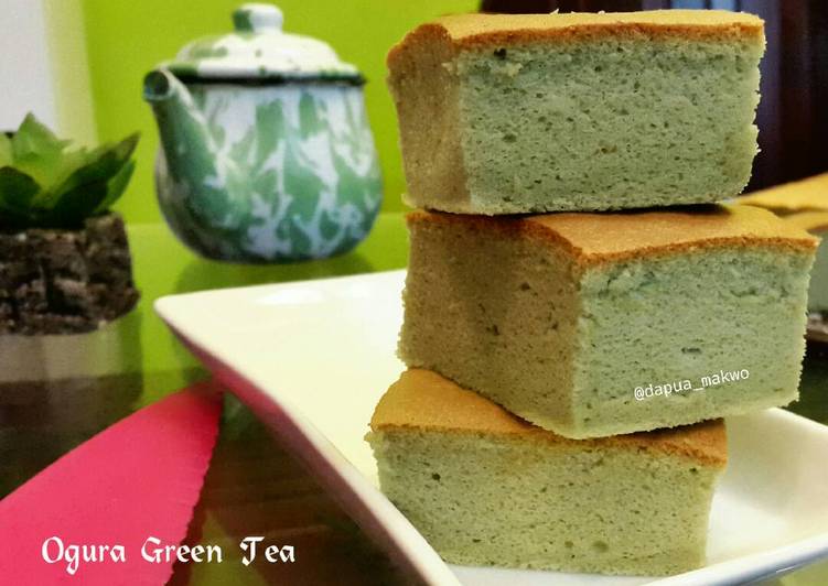 Langkah mengolah Ogura Green Tea, Menggugah Selera