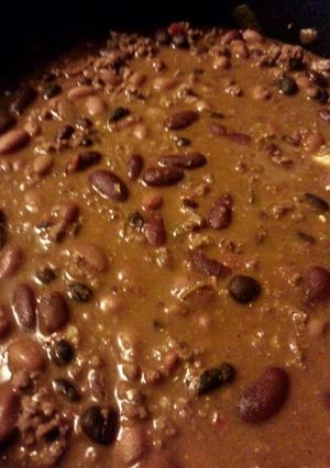 A picture of Chili simple but good !!.