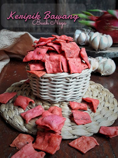 Foto resep Keripik Bawang Buah Naga