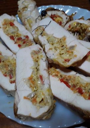 Una foto de Fiambre de pollo