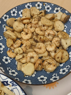 杏鮑菇炒蝦仁 的食譜成品照片
