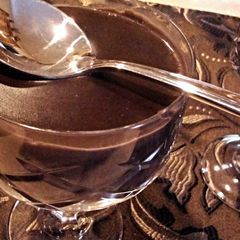 A picture of The Best Ever Chocolate Pudding.