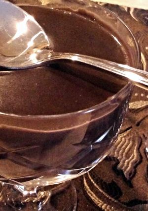 A picture of The Best Ever Chocolate Pudding.