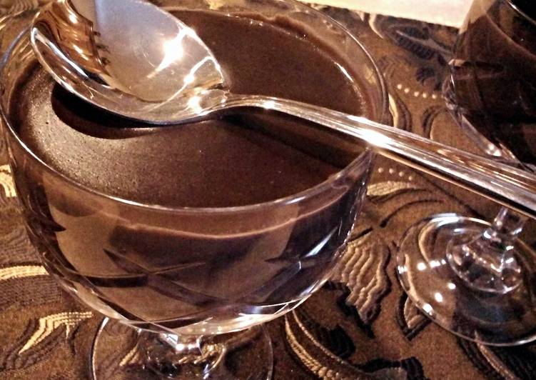 Steps to Prepare Super Quick Homemade The Best Ever Chocolate Pudding