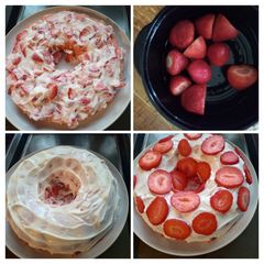 A picture of Strawberry Cake.