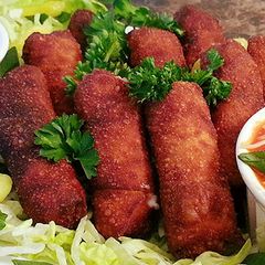 A picture of Mike's Foolproof Mozzarella Sticks.