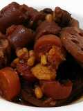 LG PIGTAIL WITH LOTUS SEED AND CARROT IN DANG GUI DARK SAUCE