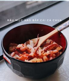 bắp cải xào tiêu