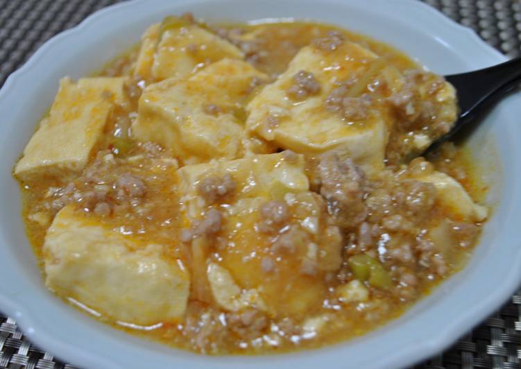 Recipe of Homemade Simple Mapo Tofu