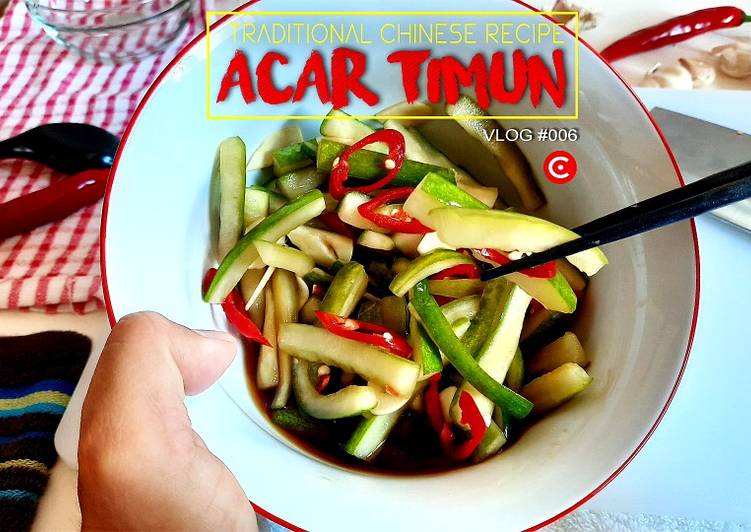 Resep ACAR TIMUN Simple N Lezat