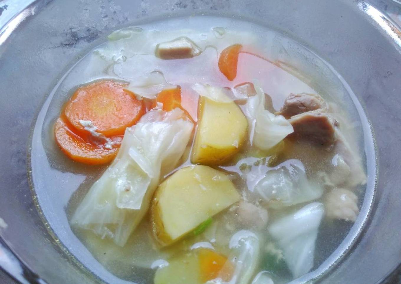 Sop ayam sederhana