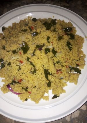 A picture of Cous cous.